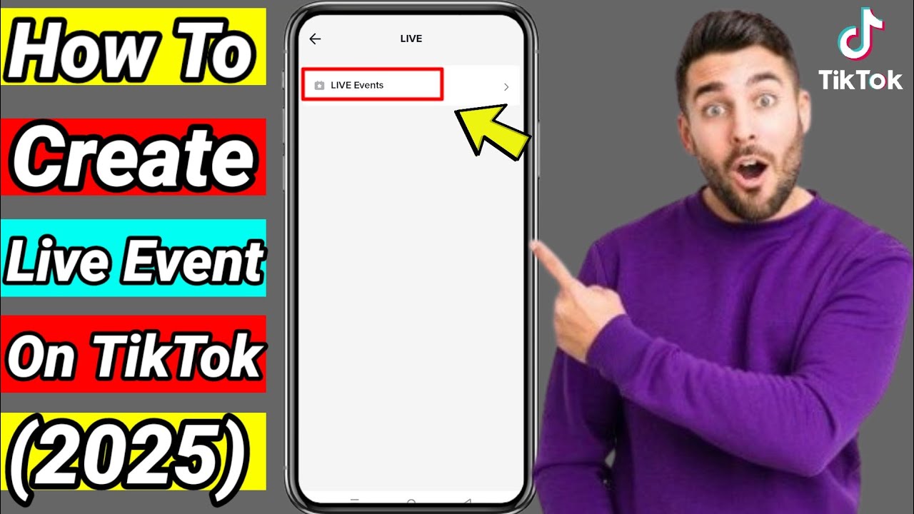 create a live event options in 2025 || how to open live event options