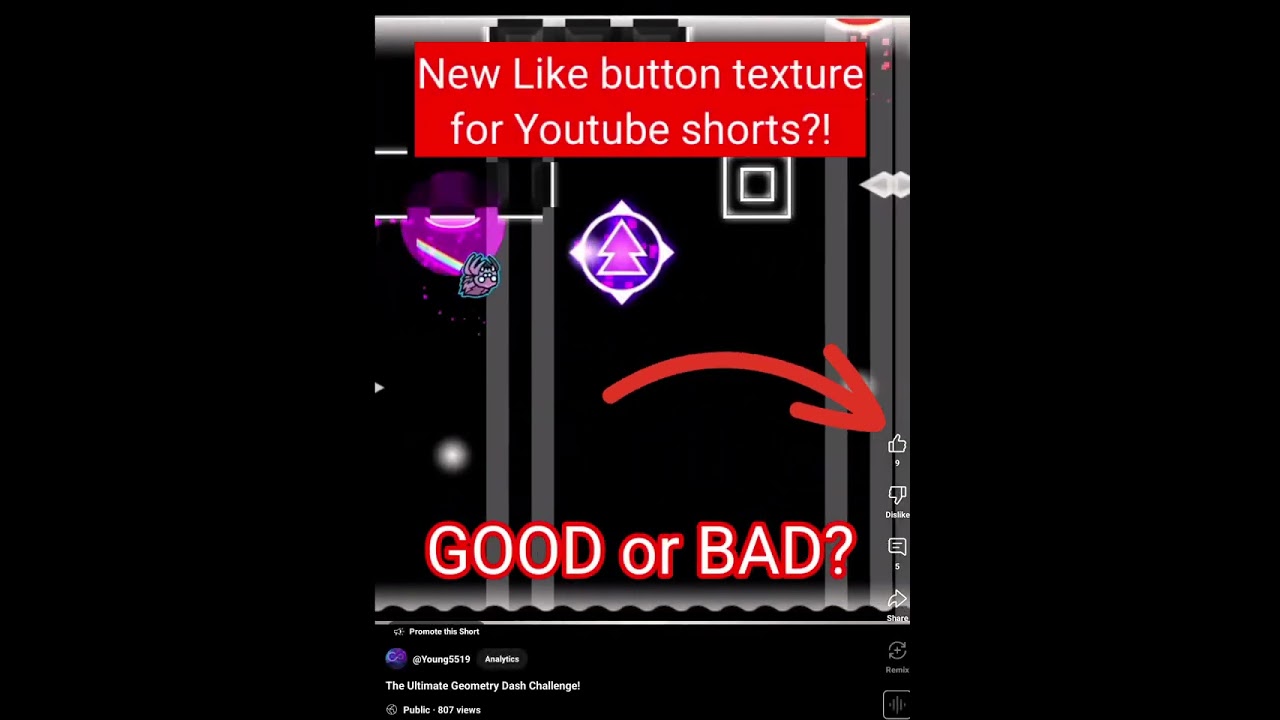 NEW LIKE BUTTON TEXTURE?! - Good or Bad?