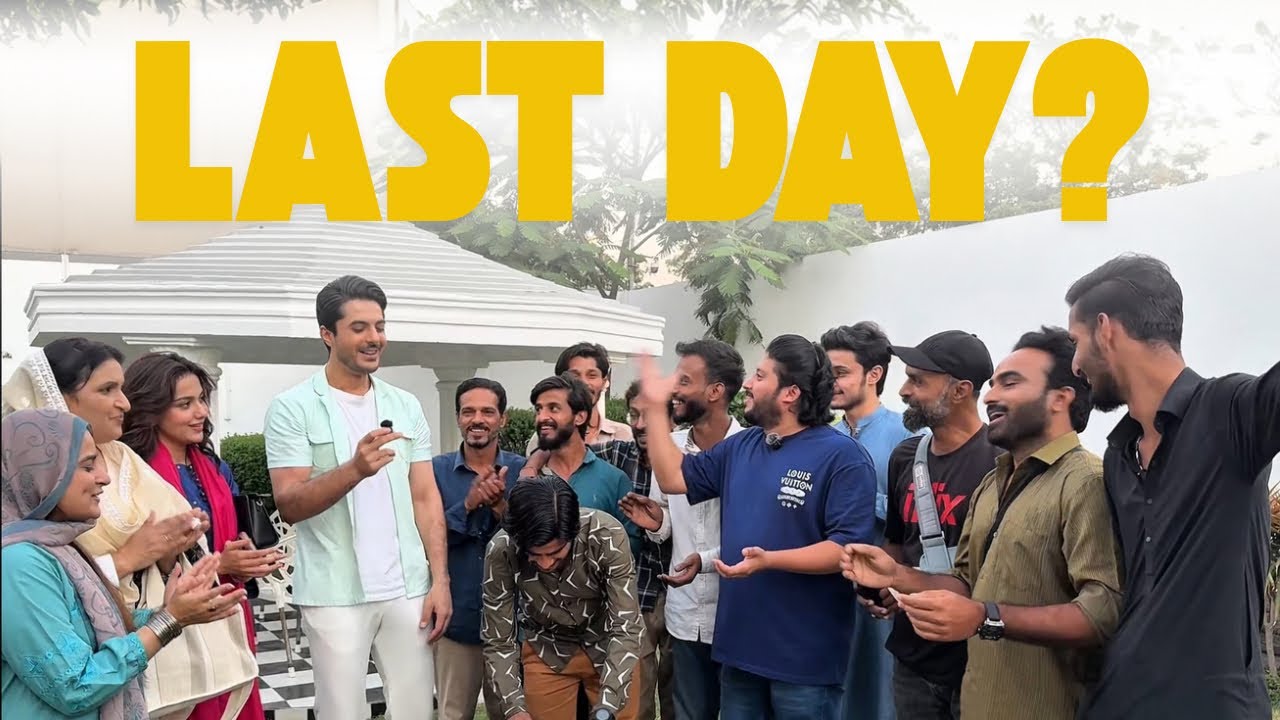 The LAST DAY on Set 💔 | Behind the Scenes of My Drama PAL DO PAL 🎬 (Emotional Goodbye)