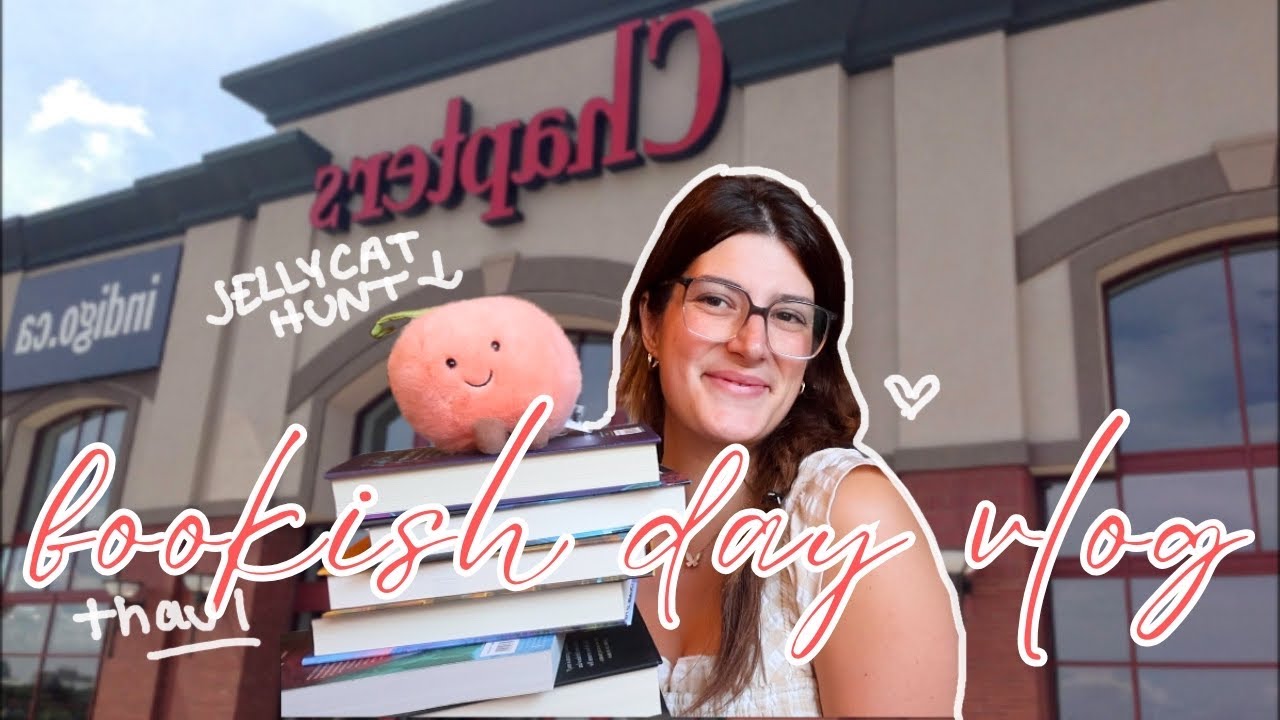 Shopping for books I’ve NEVER HEARD of 🤯 + jellycat hunt 🛍️🍑