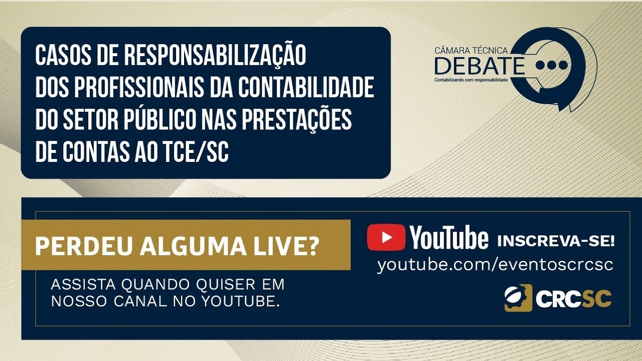 Responsabilização Profissionais da Contabilidade do Setor Público nas Prestações de Contas TCE/SC