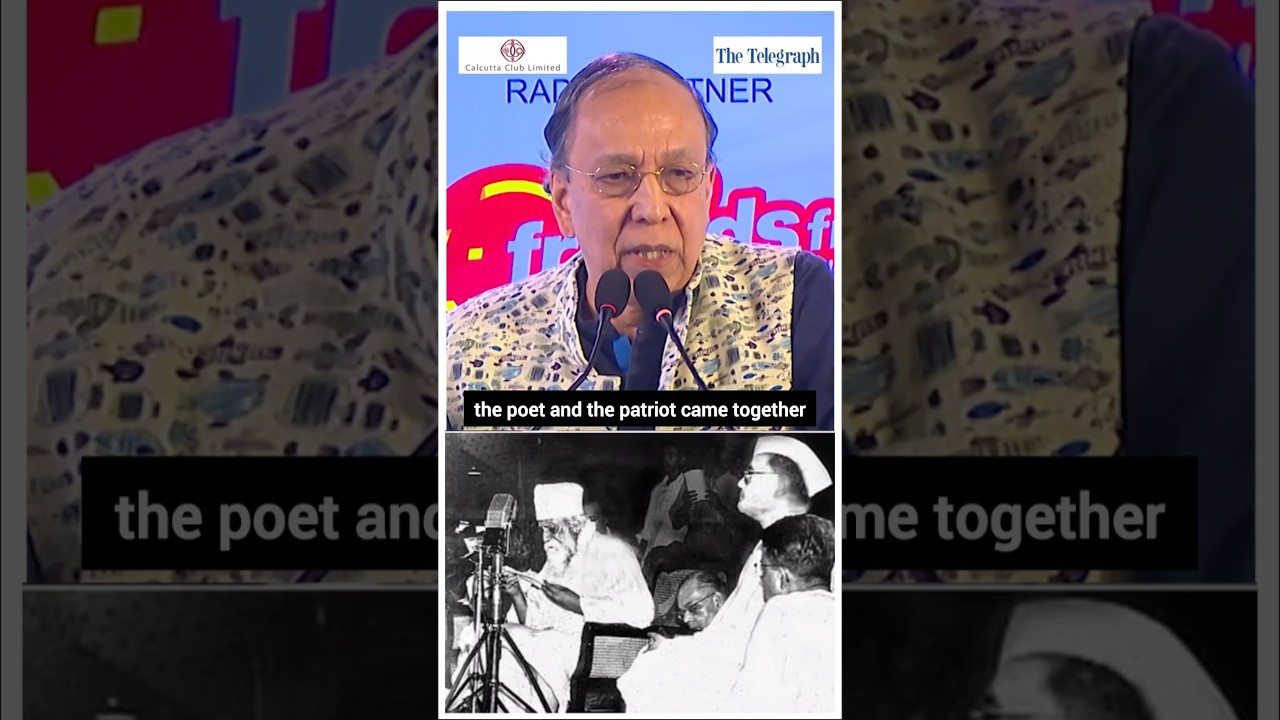 Sugata Bose Invokes Tagore, Netaji, Vivekananda at The Telegraph National Debate #thetelegraph