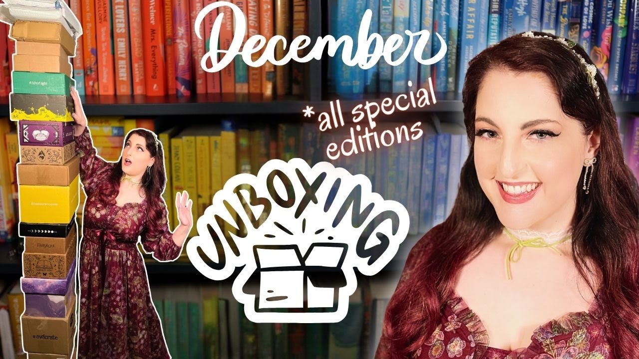 Book Box Haul & Unboxing 📚 ALL Subscription Boxes & Special Editions  (And yes, ALL From ONE Month)