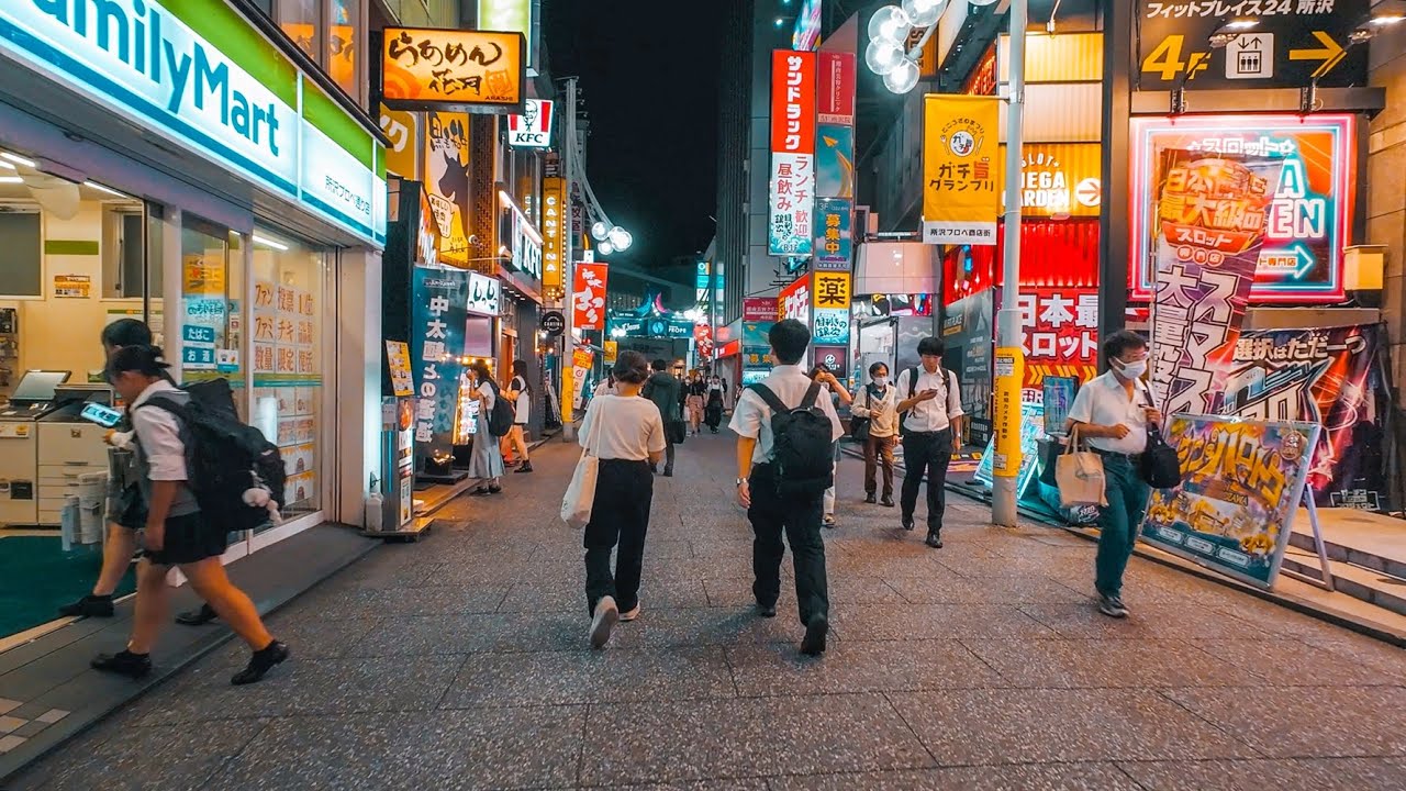 所沢の夜散歩①～西口エリア 2023.9（Night Walk in Tokorozawa - Part 1: West Side Area）