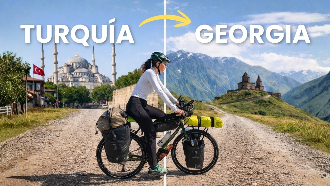 Cruzamos la Frontera de Georgia | EP.8 Asia en bicicleta