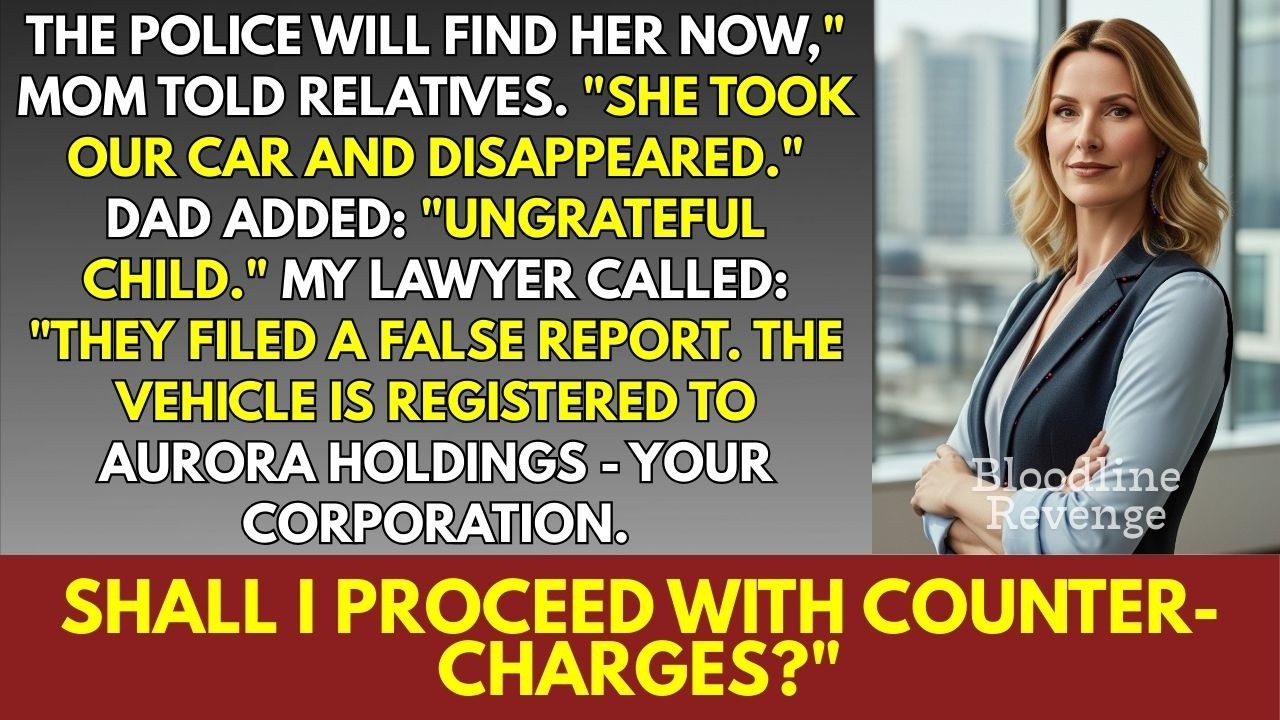 Parents Reported My Car As 