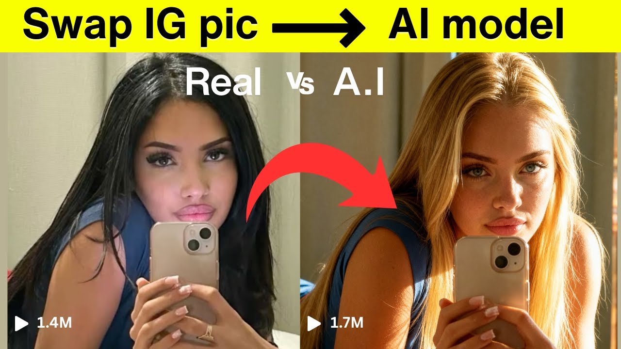 Swap Any Instagram Photo with Your AI Model | Seedance tutorial