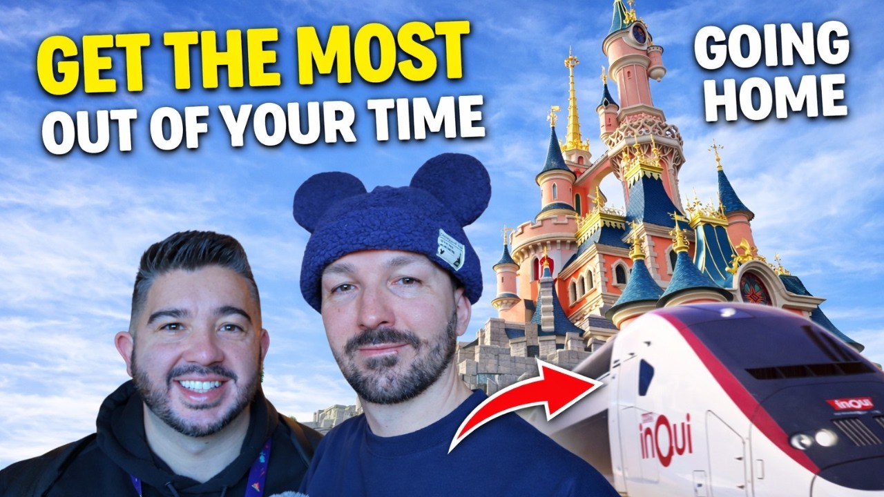 Disneyland Paris Last Day Guide | Luggage Storage, Tax Refund & TGV Travel