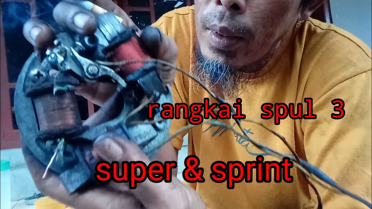 tutorial....cara pasang spul lampu untuk vespa super/sprin