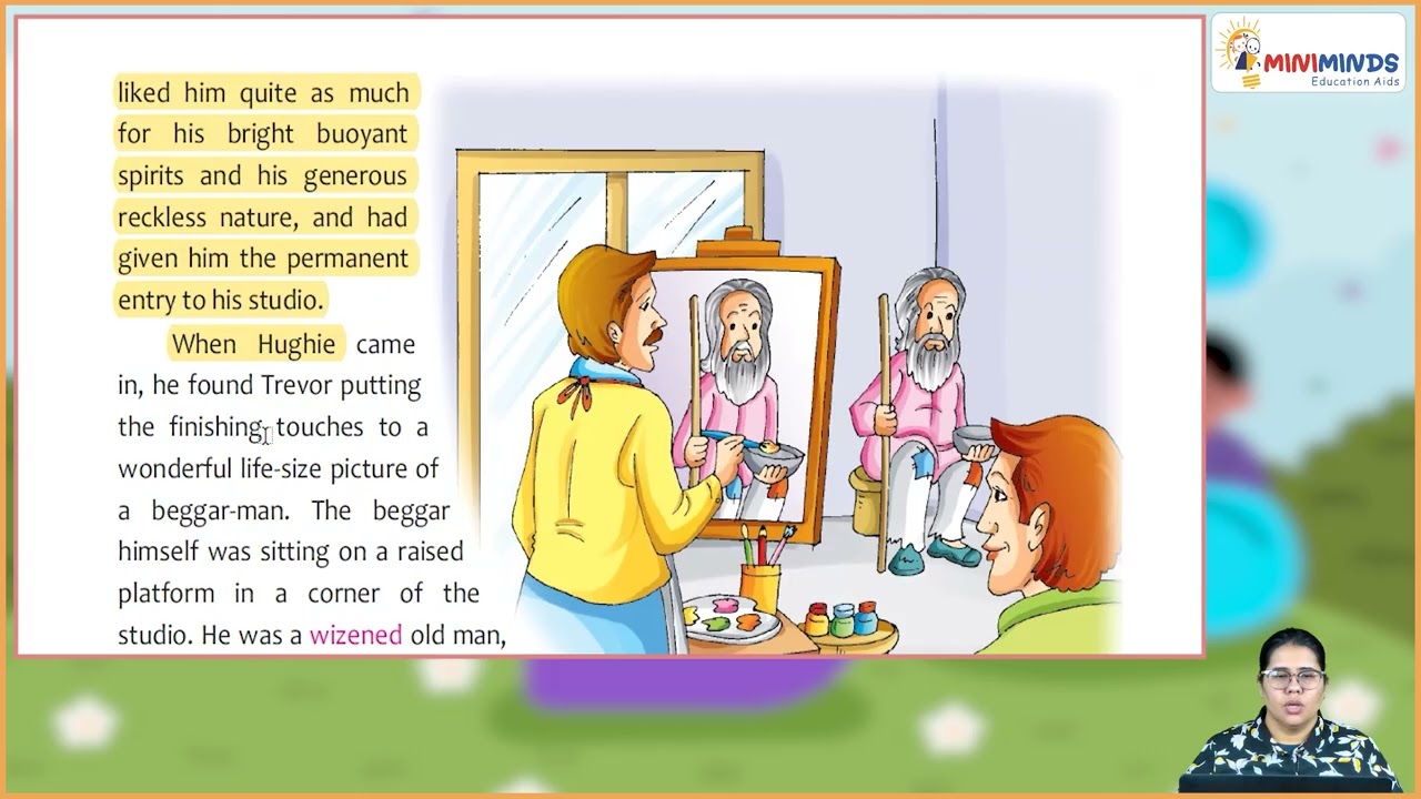 Ch 17 | Miniminds | English Odyssey | Class 07 | The Model Millionaire | For children
