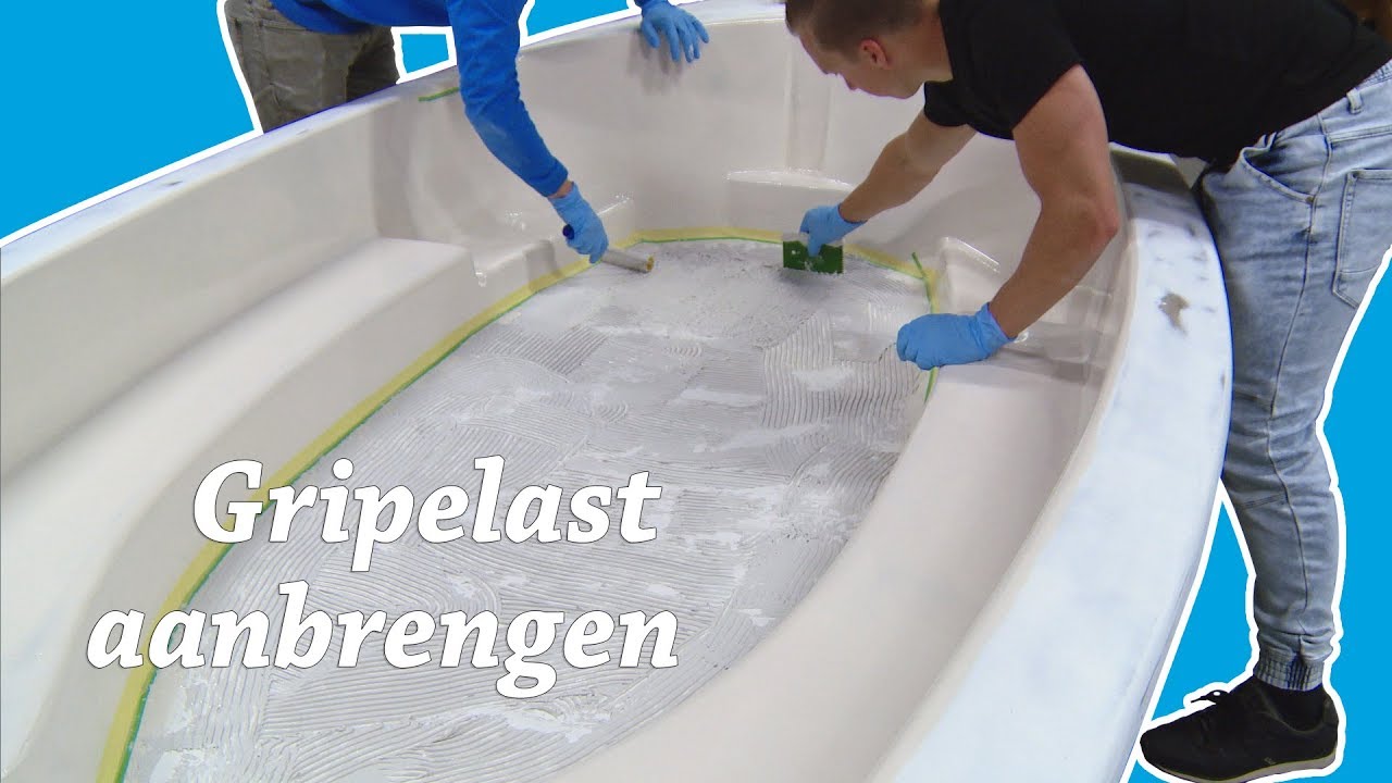 Antislipcoating aanbrengen op de bodem (GripElast) | Alles voor jouw boot! #17