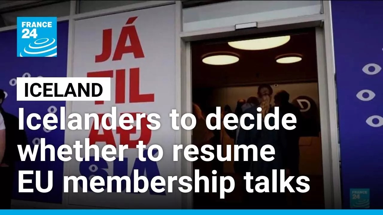 Iceland votes on whether to resume EU membership negotiations &bull; FRANCE 24 English