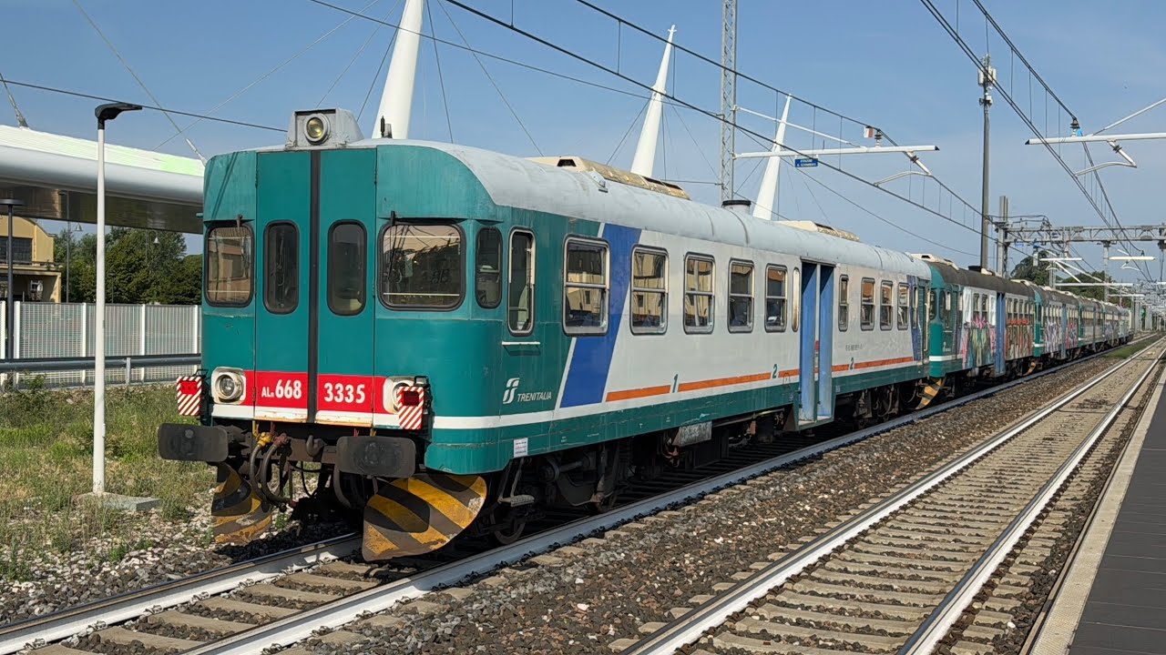L&rsquo;ULTIMO VIAGGIO PER CINQUE AUTOMOTRICI DIESEL ALn668 Abruzzesi&hellip;