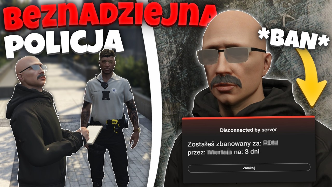 NOWA EDYCJA HYPE RP: NIEMIŁA POLICJA na SERWERZE! + dostałem bana