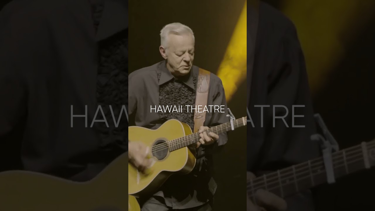Experience a magical evening with Tommy Emmanuel at the Hawaii Theatre