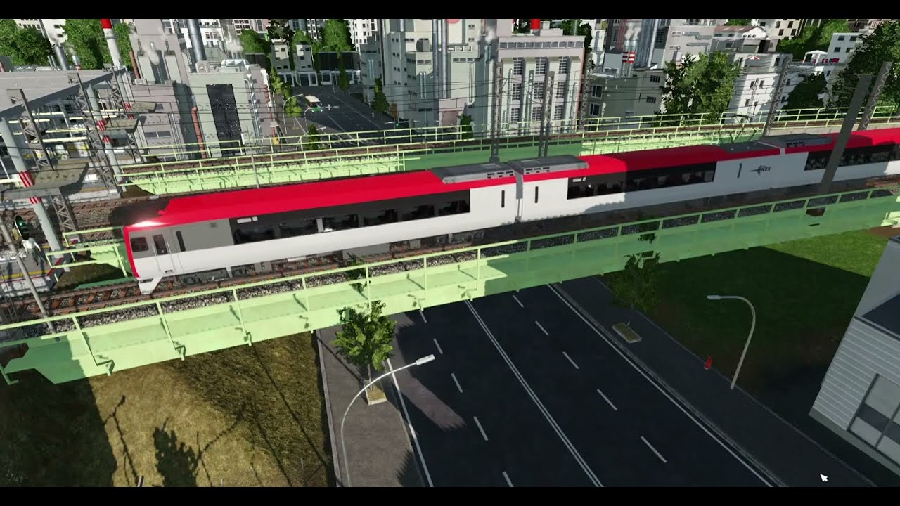 Transport Fever 2　とある高架橋　定点カメラ