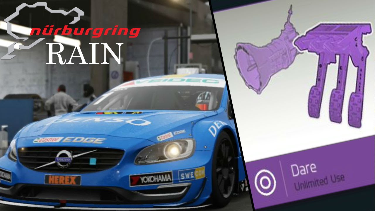 Forza Motorsport 6: Manual Shifting Dare Mod [Nürburgring Rain] [Manual Transmission]