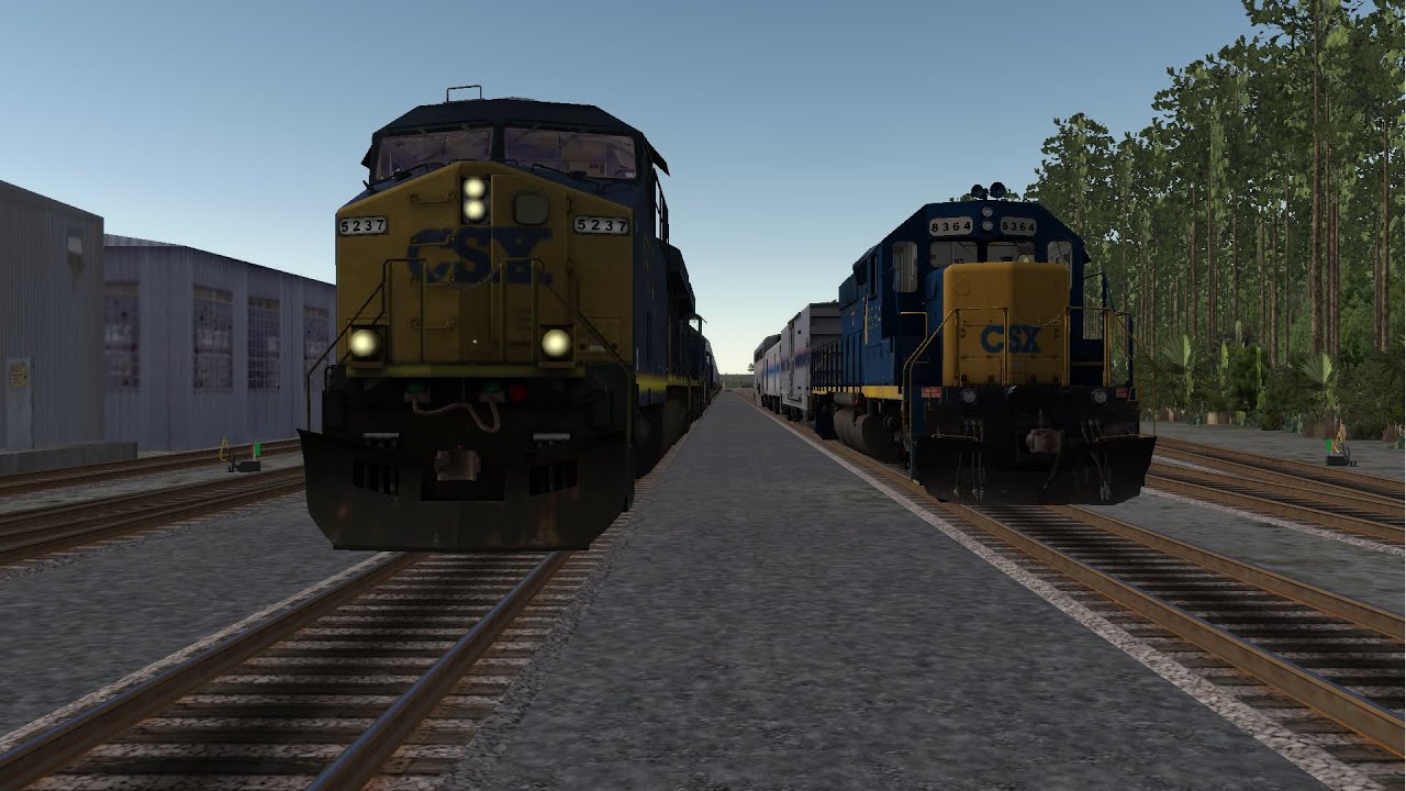 Run 8 Train Simulator  Single Player- CSX Aline -  Sess&atilde;o 30/05/16 # 5