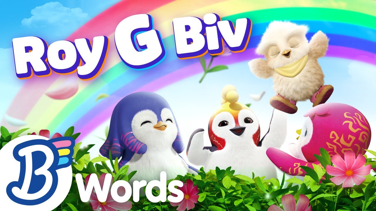 🎨 Roy G Biv | Badanamu Nursery Rhymes, ABC Songs, Kids Songs, and Lullabies