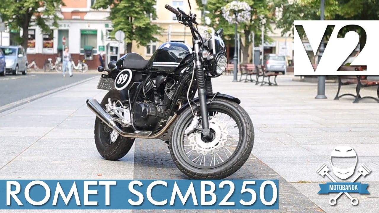 Mały Scrambler z silnikiem V2? Romet SCMB 250 Opinia