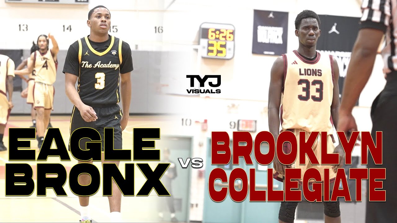 Eagle Bronx Vs Brooklyn Collegiate (1/10/26) |PSAL NYC BASKETBALL! 🔥🏀|
