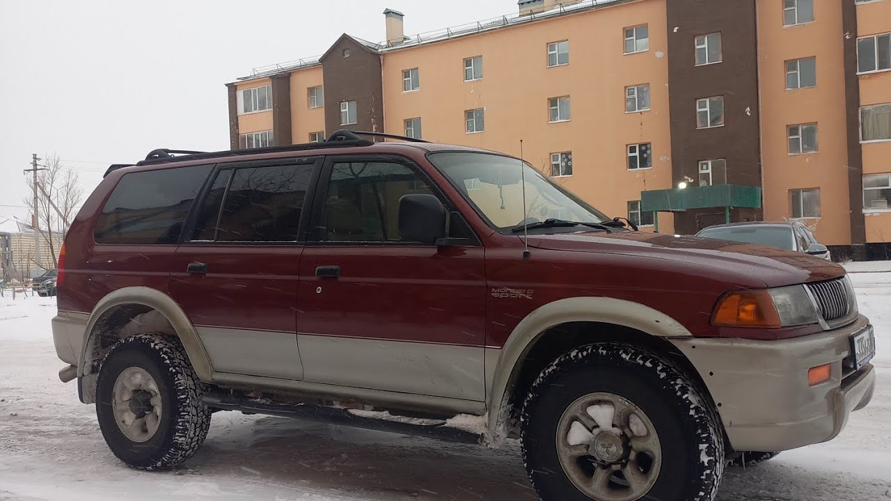 Mitsubishi montero sport 1998 год ВИДЕООБЗОР 