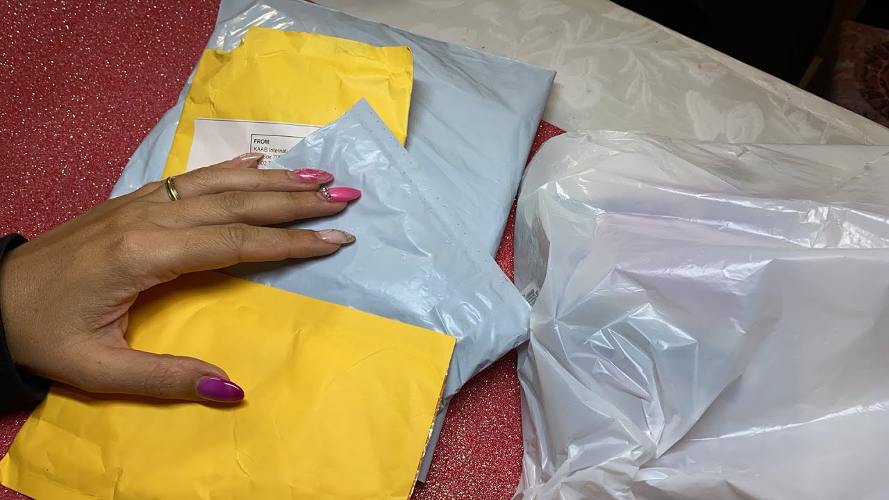 Spacchettamento AliExpress nail e swarovsky e glitter