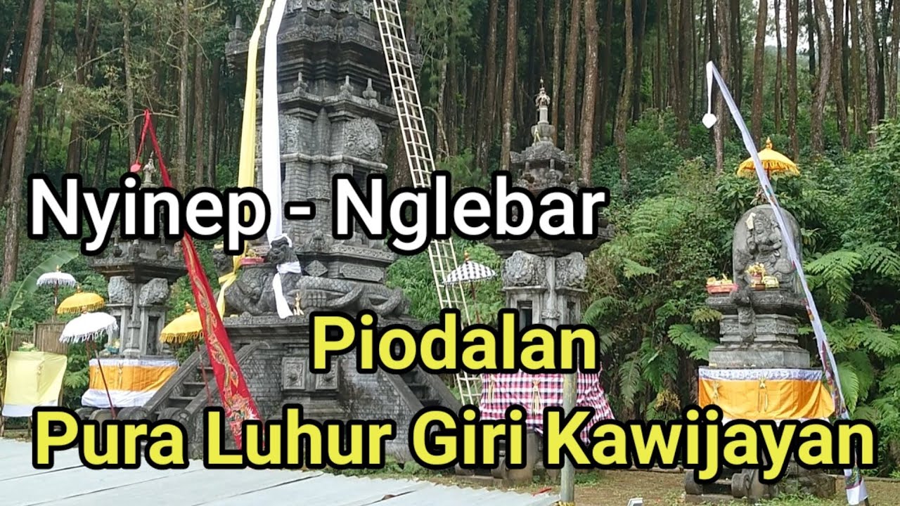 Pura Jagatnatha dan Tertinggi l Gunung Kawi  Malang.