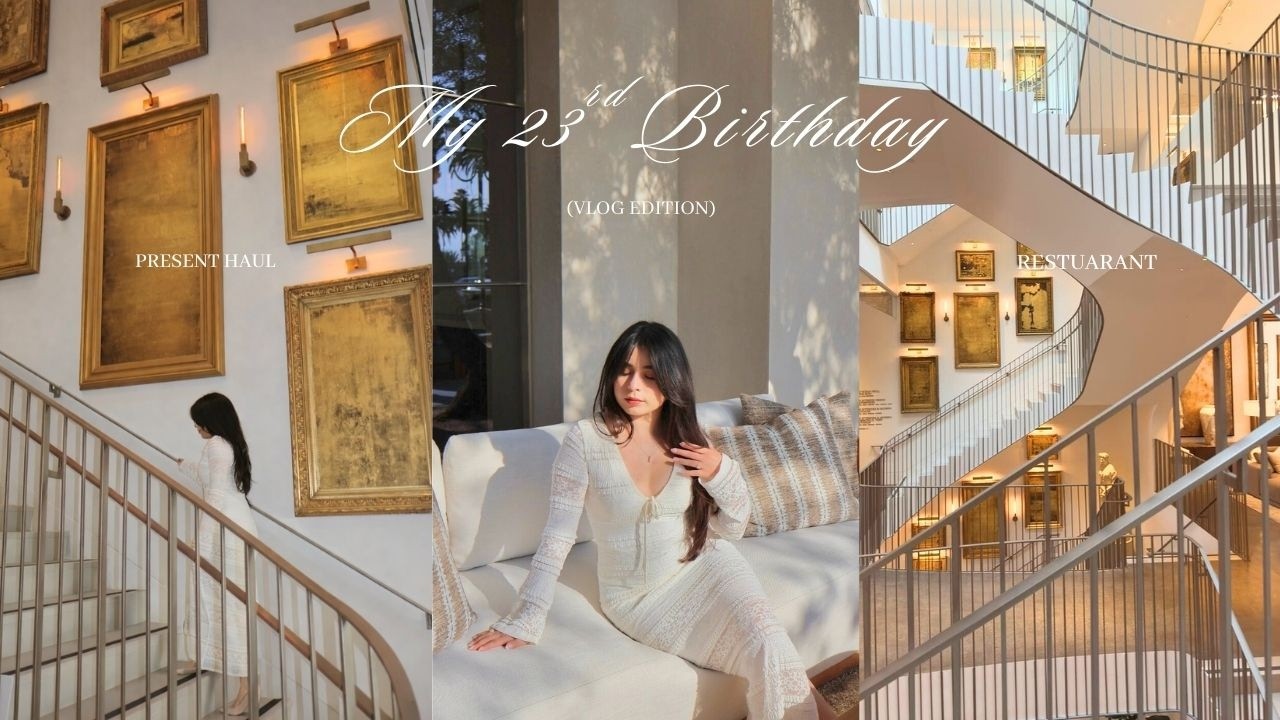 23rd birthday vlog