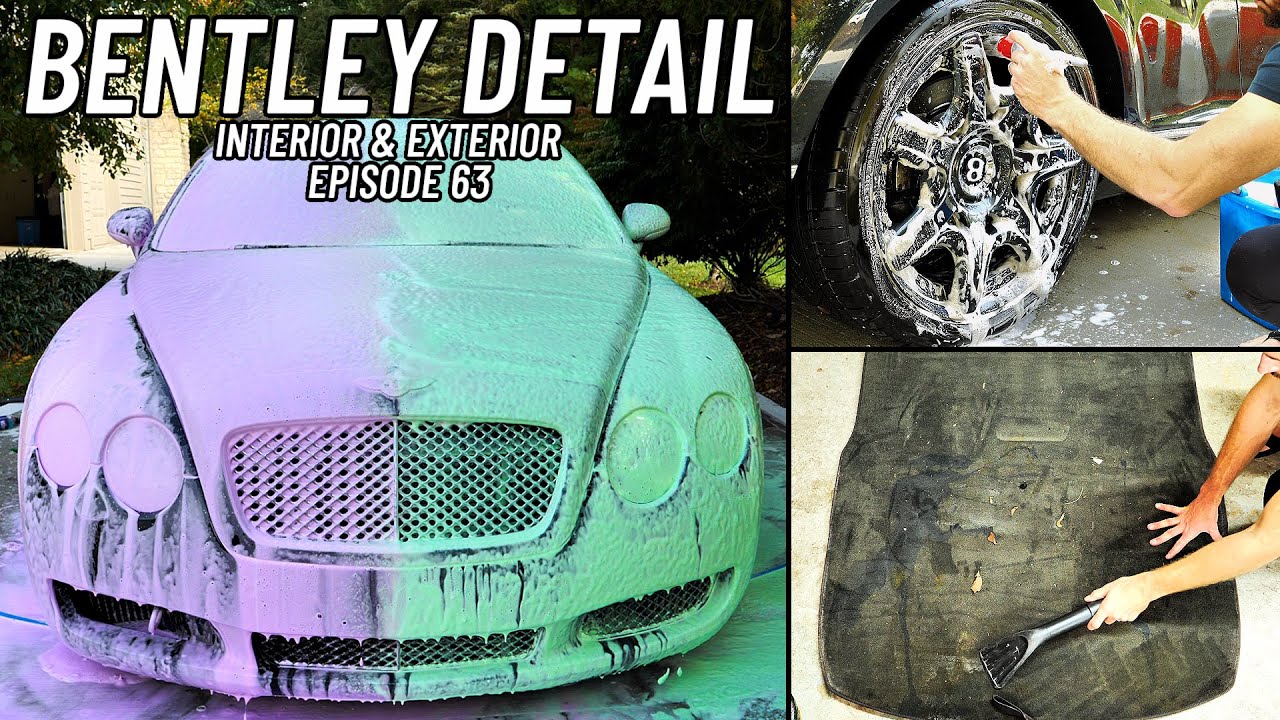 Детализация экстерьера и интерьера Bentley Continental GT - ремонт как сделать