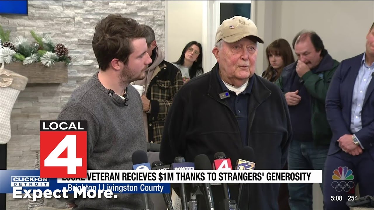 Strangers' kindness makes 88-year-old vet a millionaire