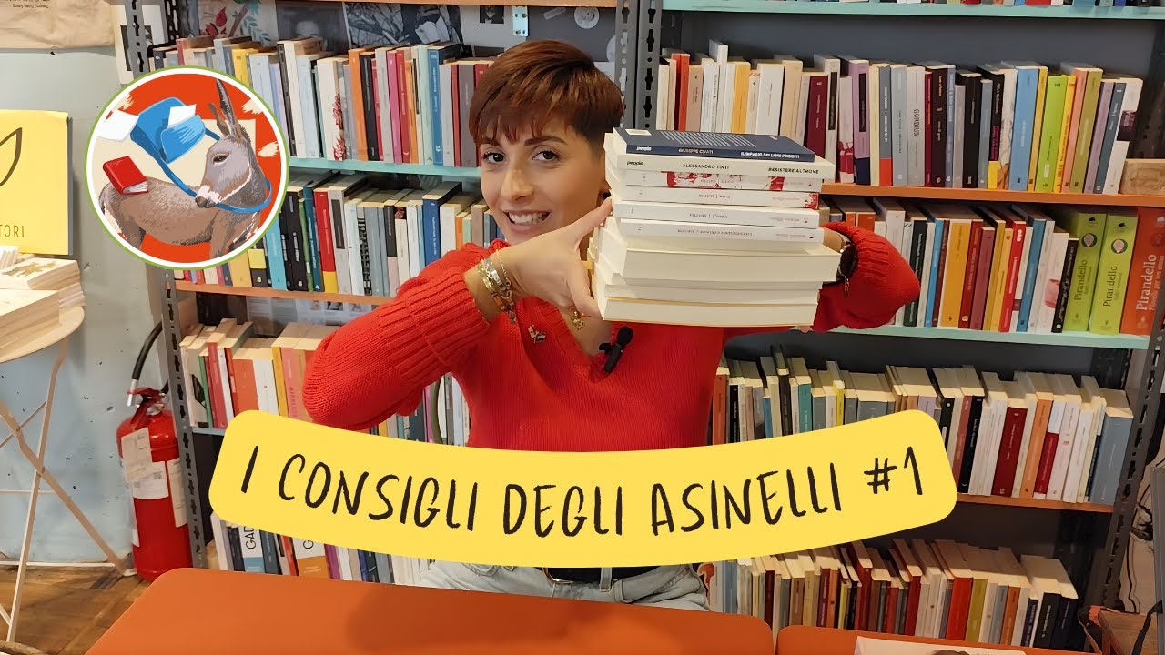FINALMENTE LA NUOVA RUBRICA: I consigli degli Asinelli ep.1 - #booktube #books #bookrecommendations
