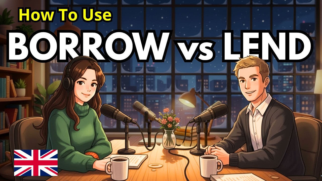 Как использовать BORROW и LEND в повседневной речи | Практика разговорного английского