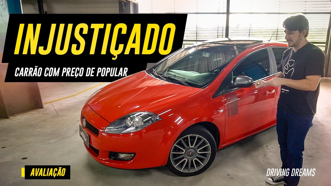 Injustiçado! Fiat Bravo Sporting 1.8 manual, avaliação completa! Vale a pena ter um? 195