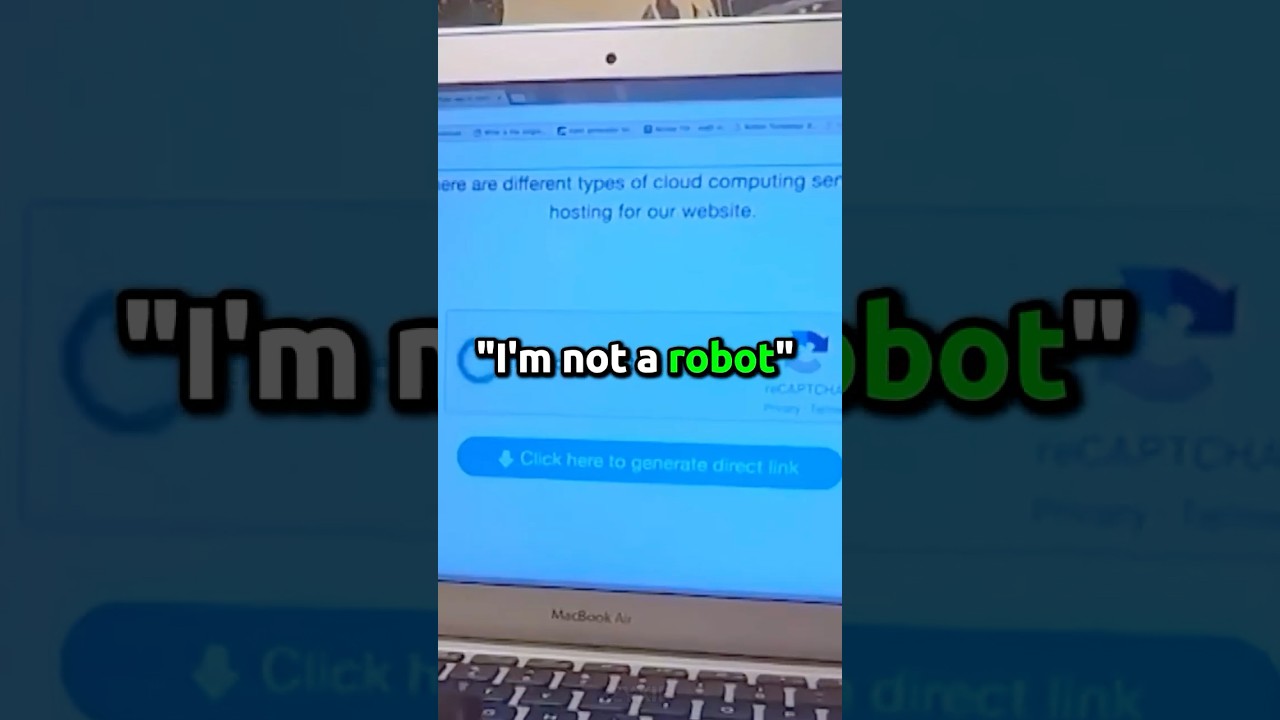 Why Can't Robots Pass The 