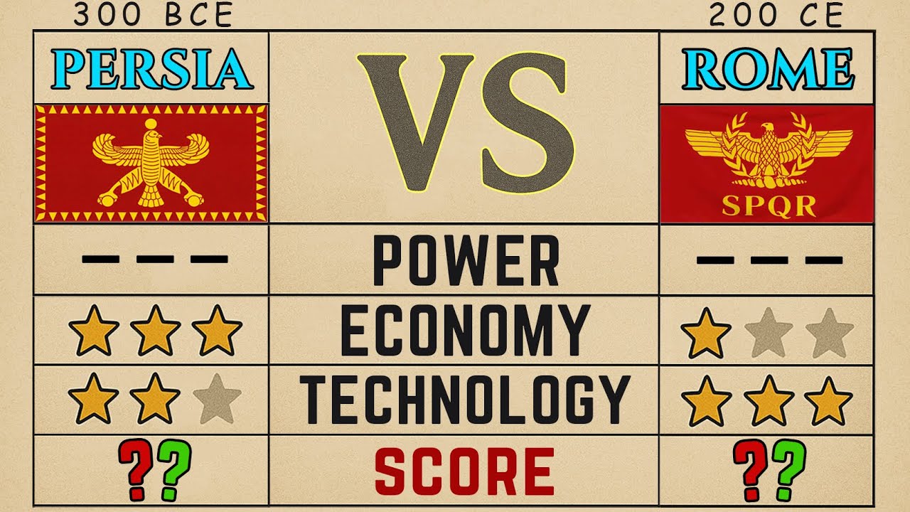 Ancient Rome vs Ancient Persia - Who Is The Real Superpower Of Antiquity?