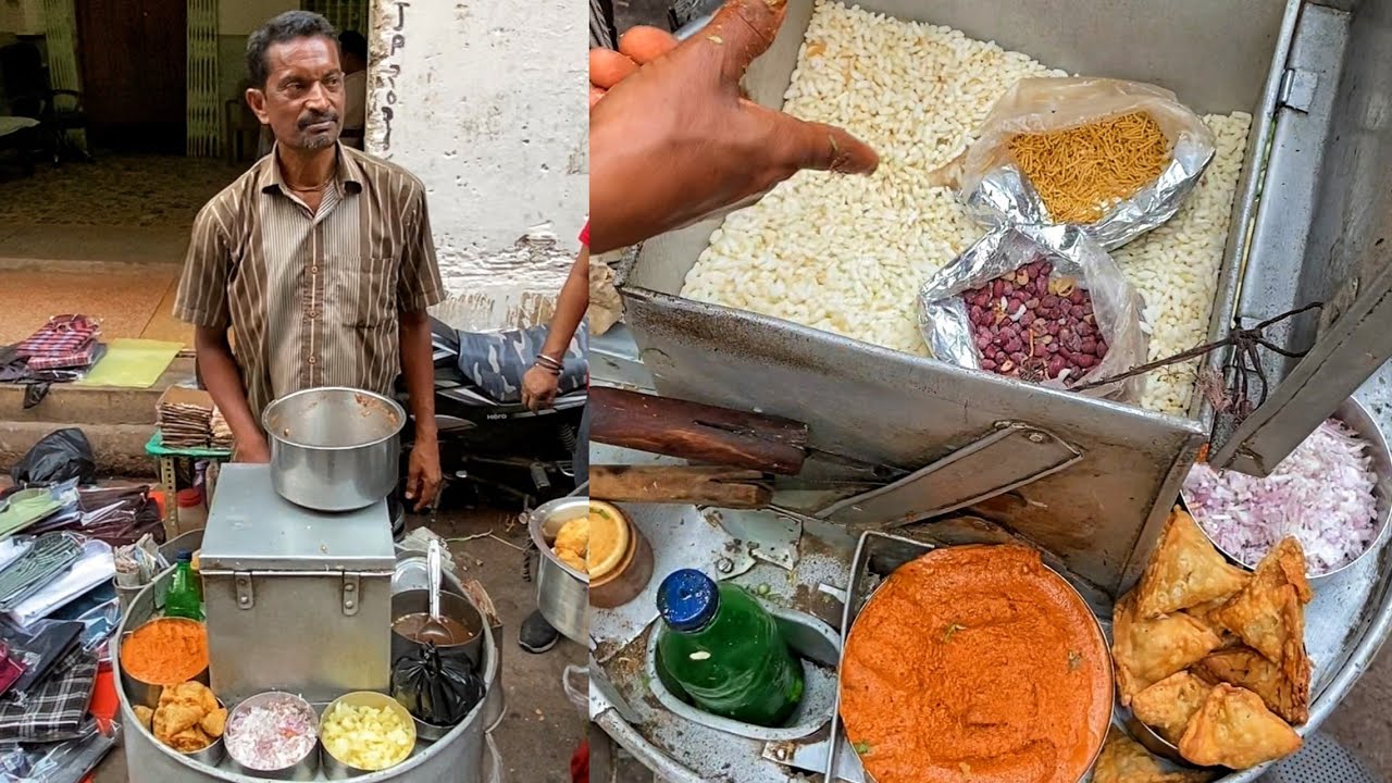 Most Famous Jhal Muri of Kolkata😱😱 गंदी है लेकिन अच्छी है 🙈🙈 Bada Bazar Street Food Kolkata