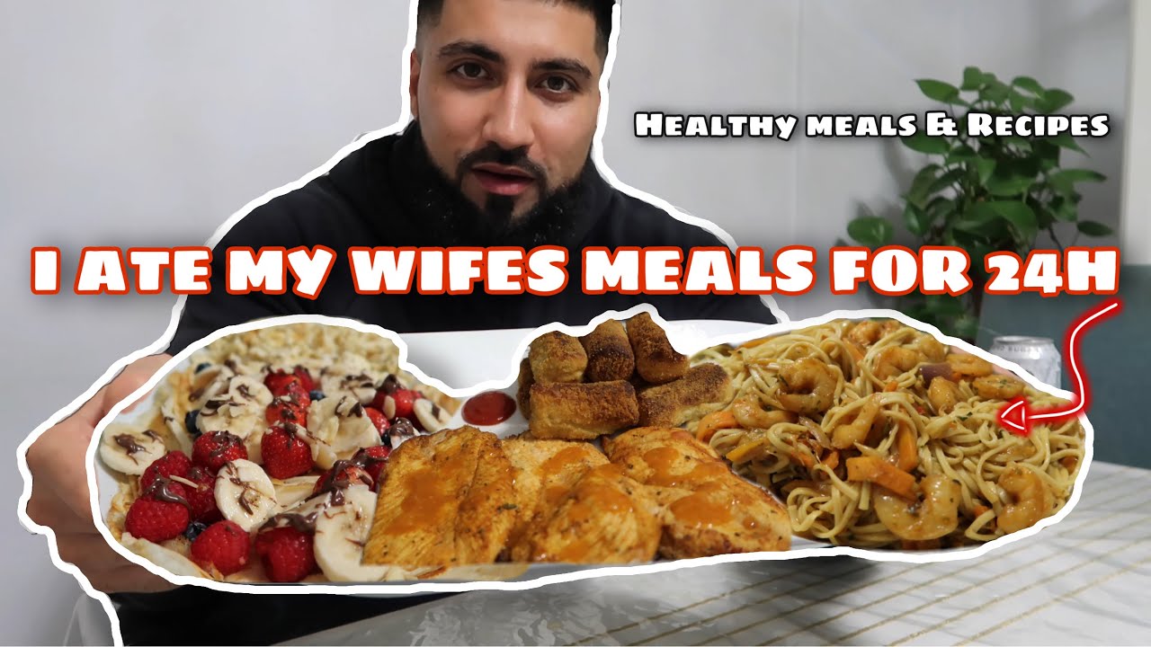 I ATE MY WIFES MEALS FOR 24 HOURS | LOCKDOWN HOME GYM SETUP 2.0