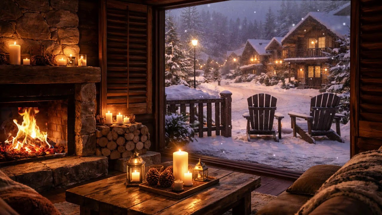 Soft Fire, Falling Snow, Total Silence 🌨🔥
