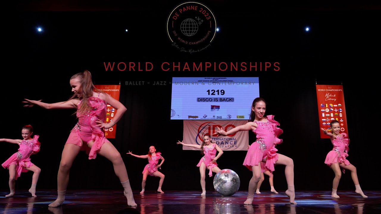 DISCO IS BACK | SERBIA | 2nd Place | IDO World Jazz Championship 2023 | Children Groups
