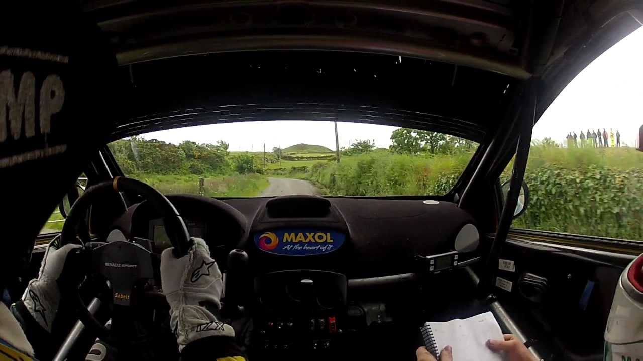 Joseph McGonigle & Mac Kierans - Donegal International Rally 2013 SS17 - Fanad Head
