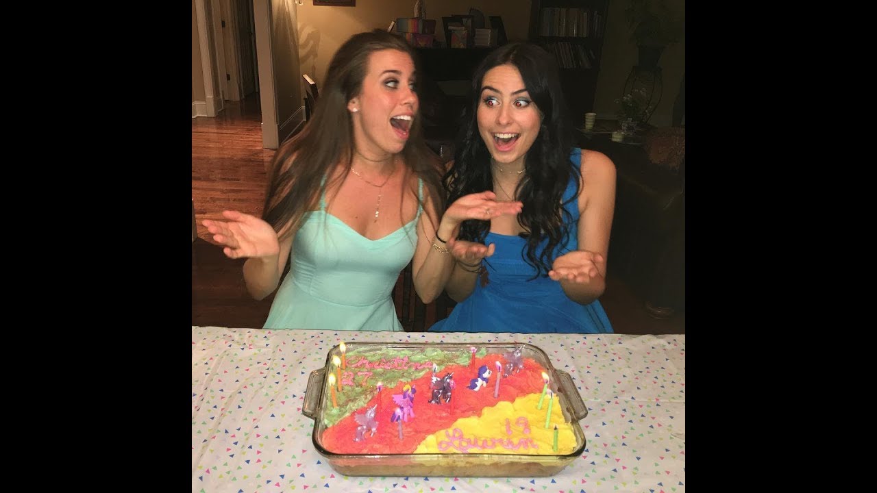 Christina Cimorelli and Lauren Cimorelli's Birthday Party 2017