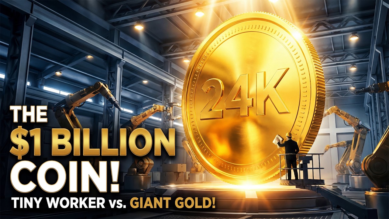 Making a $50,000,000 Gold Coin! 🪙 Inside the World's Biggest Mint