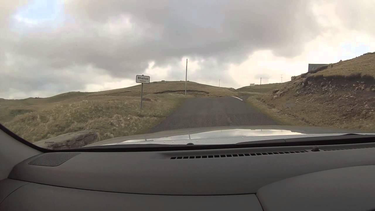 Valtos Peninsula, the drive to Cnìp (Kneep) Campsite, Isle of Lewis. ScotVlog 50