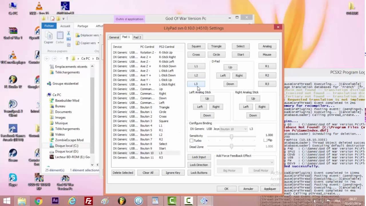 استخدام جهاز التحكم - God Of War 1