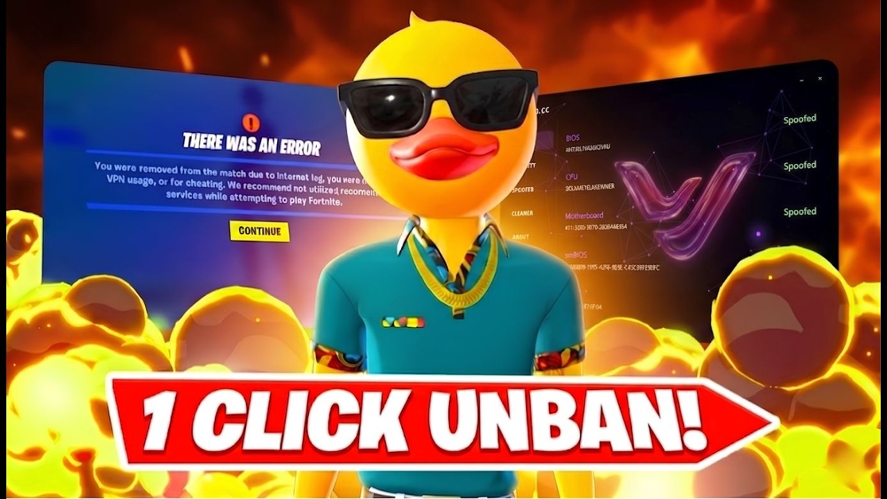 Fortnite Spoofer - How To Get UNBANNED From Fortnite Season 3!