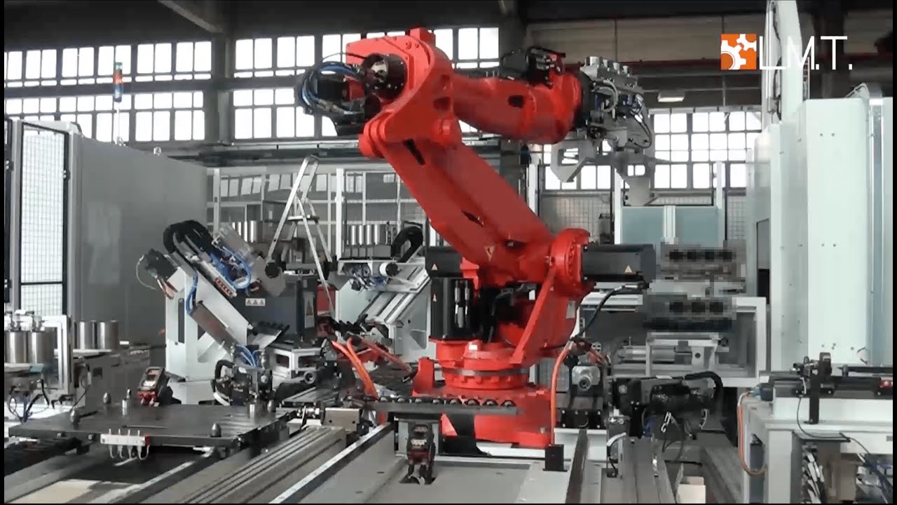 Isola Robotizzata di Inserimento Canne Cilindri