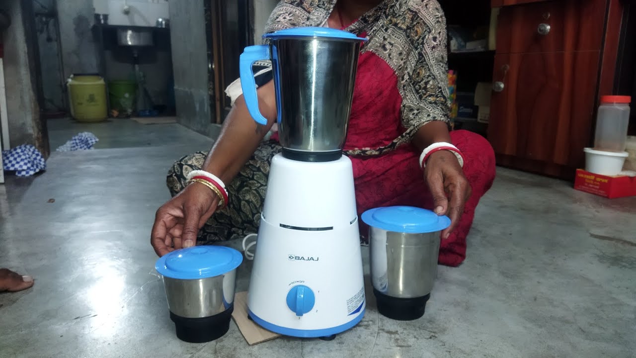 Bajaj Mixer Grinder 500 Watts Review | Bajaj pluto mixer grinder for kitchen