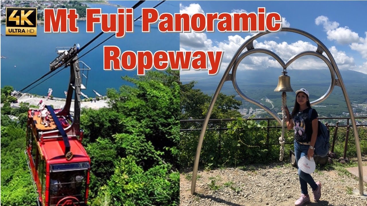 BEST PLACES TO VISIT IN JAPAN : Mt Fuji Panoramic Ropeway |Yamanashi Prefecture Japan