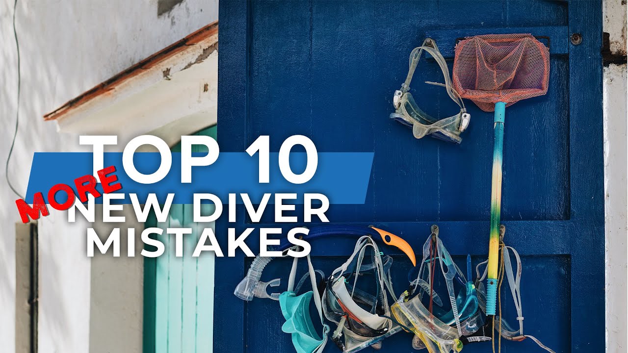 Еще больше ошибок новичков в дайвинге #топ10 #scuba @ScubaDiverMagazine